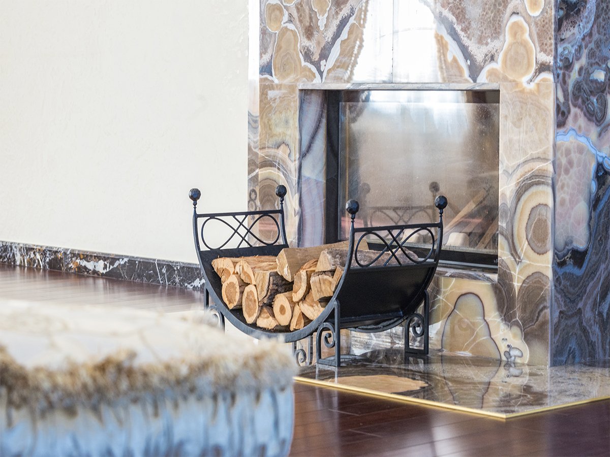 Держатель дров каминный "Гефест"